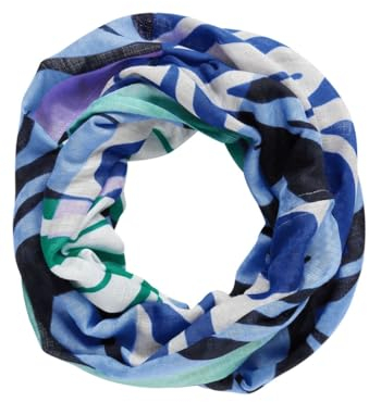 Street One Damen Loop Schal mit Muster multicolor A