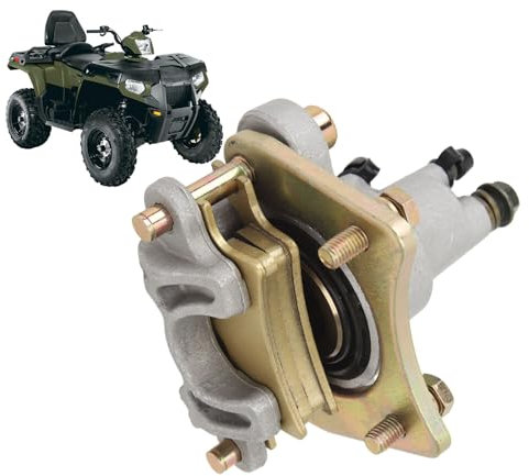 Pinza Freno Posteriore per Polaris Sportsman 400 450 500 600 700 800, Pinza Freno Posteriore con Pastiglie, Gruppo Pinza Freno in Lega Installazione Semplice