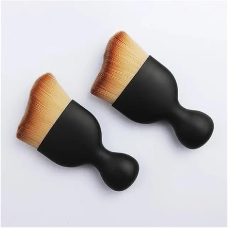 Intérieurs Voiture Brosse Douce De Balayage De La Poussière Intérieure De Voiture, Outil De Lavage De Voiture, Espace Du Clavier, Brosse De Nettoyage Tendance, 2 Pièces Intérieure Voiture(2pcs)