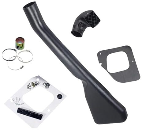 ZHAOYIJIE Auto ABS Lufteinlass Schnorchel Kit für Land Rover Defender TD4 TD5, Autowatgerät Lufteinlasssysteme Off-Road Luftansaugrohr, Auto Außen Styling Zubehör