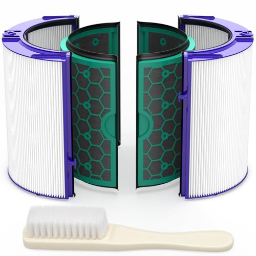 Filtro di ricambio compatibile con Dyson purificatore d'aria TP04 DP04 HP04 DP05 TP05, filtro HEPA True H13 ad alta efficienza e filtro a carboni attivi