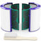 Replacement Filter Compatible with Dyson Air Purifier TP04 DP04 HP04 DP05 TP05, High Efficiency H13 Grade True HEPA Filter and Activated Carbon Filter