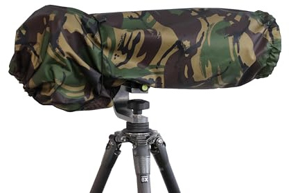 Kamera Regenschutzhülle für Canon, Kamera Objektiv Regenschutz Regenhülle, wasserdicht, Schutzhülle Canon Teleobjektiv, Objektivschutz, wasserdichtes Nylon, Tarn, Made in the EU (Canon 18-200 F3.5)