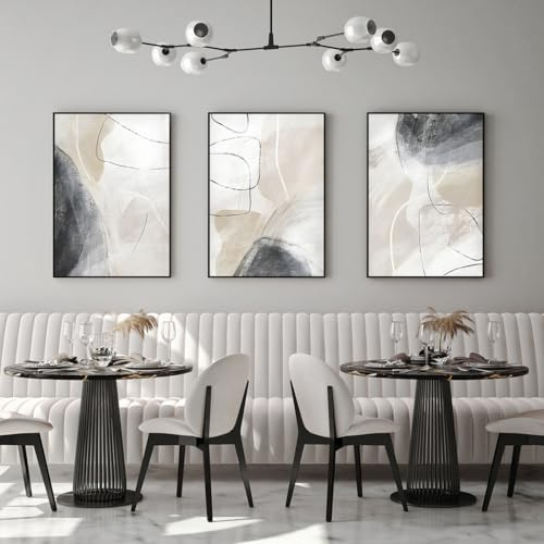 Set di quadri decorativi moderni in stile bohémien, senza cornice, 40 x 60 cm, 3 pezzi, poster 17