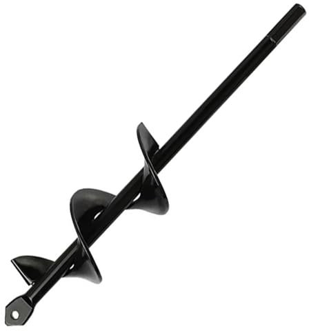 1 Pieza De Broca Espiral For Barrena De Jardín, Accesorios For Jardinería, Maceta, Taladro De Tierra, Herramienta For Cavar Agujeros De Plantación, Broca For Tierra Suelta(22cm)