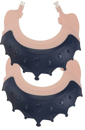 YARNOW 2stücke Shampoo-haube Für Badehut Shampoo-schutzhaube Aus Silikon Haarwaschkappe Mit Ablaufrand
