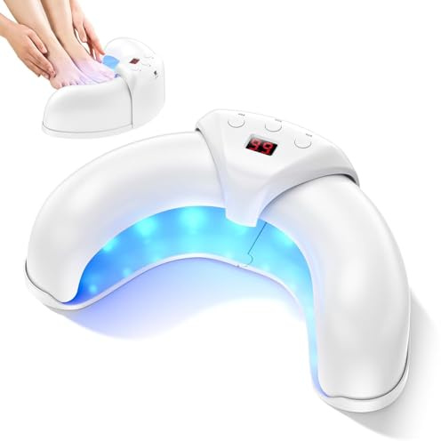 Appareil Traitement Laser Mycose Ongles pour Ongles Multiples, Usage Domestique pour L'onychomycose, Solution Réparatrice pour Ongles Abîmés et Décolorés