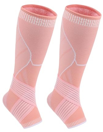 DOUDINGMAO Estabilizadores de pantorrilla con tela absorbente, unisex, textura de tela adecuada para senderismo, uso diario, pierna deportiva antideslizante