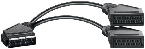 Goobay AVK 163-020 0.2m Cavo SCART 0,2 m SCART (21-pin)