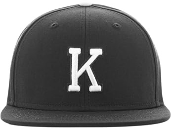 MSTRDS Pojkar keps bokstäver snapback A barn, K Schwarz, M/L