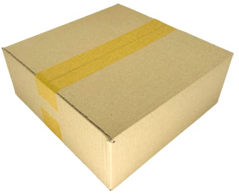 100 Faltkartons 250 x 250 x 100 mm(244x244x90mm) Verpackung Versand Box Schachtel aus Wellpappe Karton Kiste Päckchen Postversand DHL Hermes DPD GLS UPS dimapax