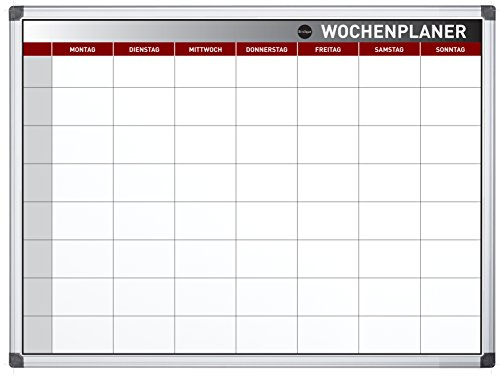 Bi-Office Maya Magnetisch Wochenplaner 90x60cm