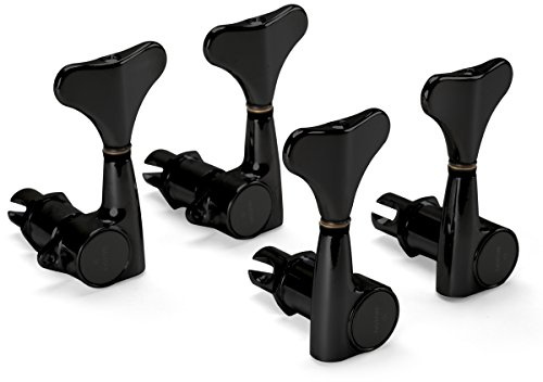 Gotoh Compact Bass Guitar Tuner, 2L+2R Set, Black