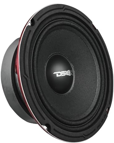 DS18 Car Midrange Speaker 6 Inch 450w Watt 4Ohm Bass Loudspeaker PRO-X6.4M