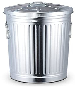 Cubo de Basura Bote de Basura al Aire Libre de Basura Grande con Tapa Pesada Basura bindarportia Industrial Comercial Comunidad Calle Uso Interior y Exterior