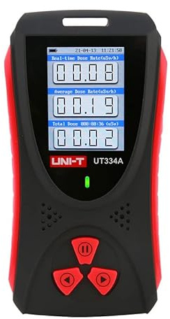 UT334A Geiger Counter Electromagnetic Radiation Detector Personal Dosimeter X-ray Beta Gamma Detection EMF Meter.