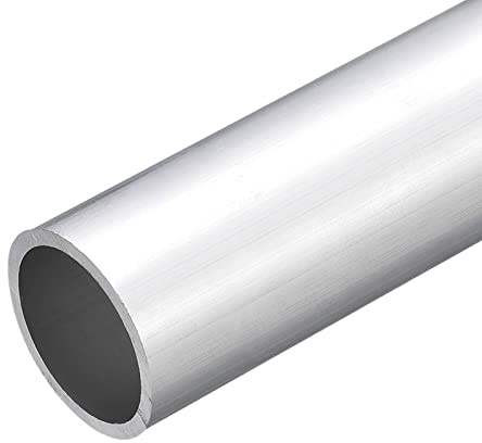 sourcing map 6063 Aluminium Rundrohr 34mm Innendurchmesser Alurohr 40mm Außendurchmesser Aluprofil Metallrohr 300mm Länge Aluminium Rohr für Industriebau Bastelprojekte Heimdekoration