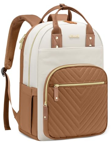 LOVEVOOK Laptop Backpack for Women 15.6 Inch, Waterproof Rucksack Bag | Large Work Backpacks Womens for College Uni School Travel, Casual Daypacks