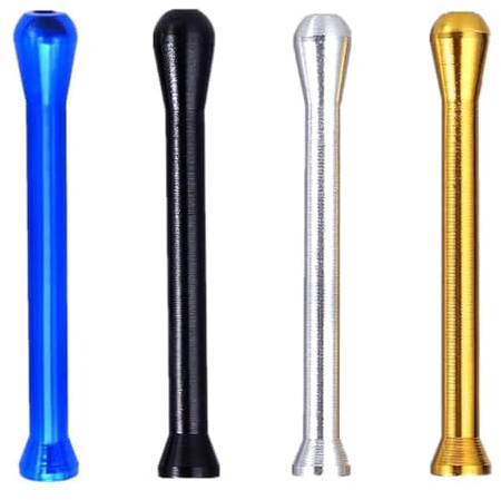 Tubes à Sniffer Portables en Alliage D'aluminium pour Cigarette à Priser le Nez,Porte-Cigarettes en Métal,Porte-Filtre à Cigarette,Porte-Filtre à Cigarette Réutilisable,Porte-Filtre à Tabac Portable