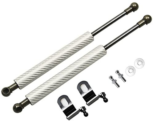 DZSQHDSAF Compatible para Seat para Ateca KH7 2016-2023 Capó Delantero Puntales De Gas Amortiguador Muelle neumático(Plata)