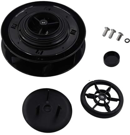 YUCKMZ Dachlüfter Schwarzer Dachventilator für Wohnmobil Caravan Boot Schwarz