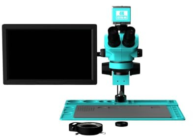 Trinocular Microscope with 4k Monitor and 4K Camera RF4 RF7050TVD2-4KC2-M156 7-50c