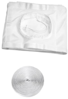 Kuntesetty Kit de Sellado para Puerta Deslizante de Aire Acondicionado portátil, instalación rápida, 90cmx210cm