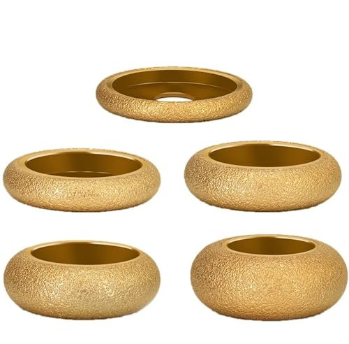 Foro 20mm Dia 3 pollici 75mm Colonna Romana Secco Vuoto Brasato Diamante Mola Marmo Demi-bullnose Bordo Profilo disco abrasivo 1 Pz(Roman Column 25mm)