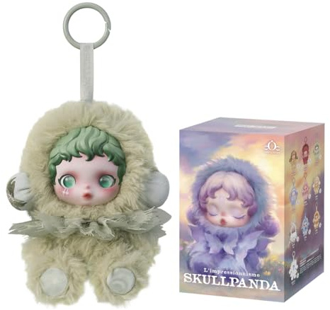 POP MART SKULLPANDA L’impressionnisme Series Plush Doll Anime Actionfiguren Sammelfiguren Sammler Kunstspielzeug Spielzeug Figuren Geschenk 1PC