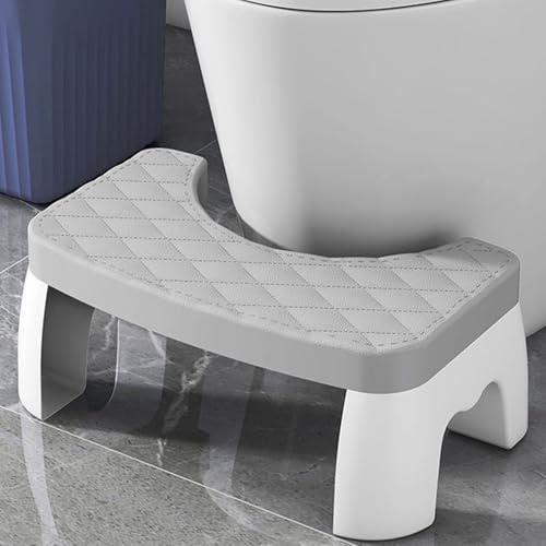 6.7in Toilet Step Stool Anti-Slip for Adults & Kids