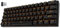 RK ROYAL KLUDGE RK61-US Wireless 60% Mechanical Gaming Keyboard, tastiera Bluetooth ultra-compatta con interruttori blu tattili, compatibile con più dispositivi, nero