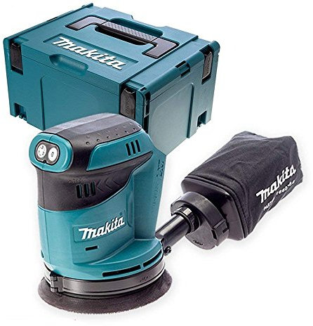 Makita DBO180Z 18V li-ion 125mm Random Orbit Sander with Type 3 Case