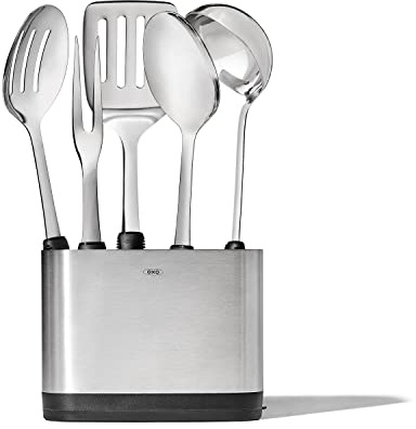 OXO Good Grips Stainless Steel Utensil Set (6 Piece)
