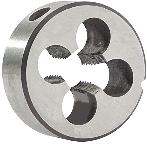 Aceteel 3/8-Zoll-18 UNS Runde Schneideisen Rechtshänder Maschinen-Gewindeschneider 3/8 x 18 UNS