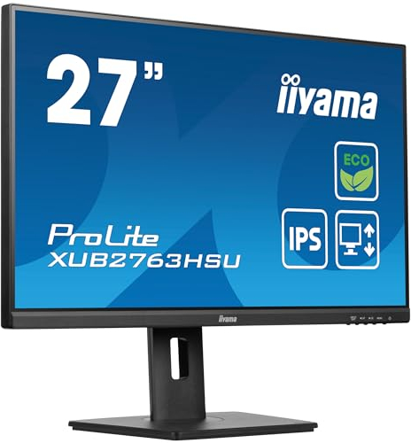 iiyama XUB2763HSU-B1-27,IPS,1920x1080/100Hz,1H1DP, HAS