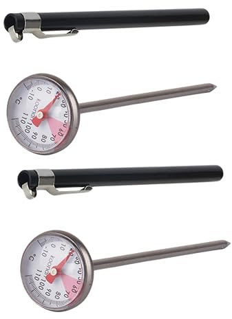 Vaguelly 2St Hausthermometer Süßigkeiten-Thermometer Küche Fleischthermometer Sondenthermometer Milchschaum babyflaschen thermometer babysachen babyartikel Wasserthermometer Babythermometer