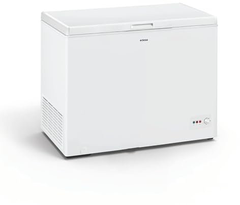 Edesa Congelador Horizontal EZH-3011 Altura 0,85 m Frío Homogéneo Regulación Mecánica Función DUAL Gran Capacidad 418L Incluye 2 Cestos Integrada Color Blanco