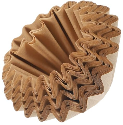 IWOWHERO 50 Piezas de Filtros de Papel para Café Expreso Filtros de Goteo Grandes para Reemplazo de Cafetera
