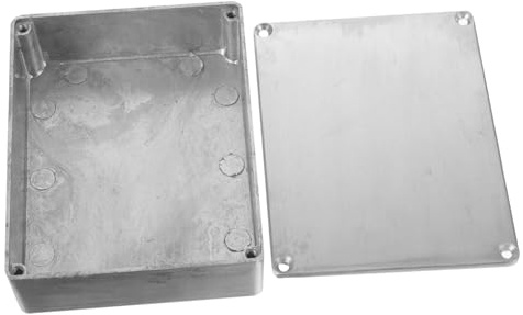 BESPORTBLE Aluminiumbox Gitarreneffektpedalgehäuse Stompbox Gehäuse 1590bb 120x95x35mm Aluminium Druckguss Robust Für Live Und Studio