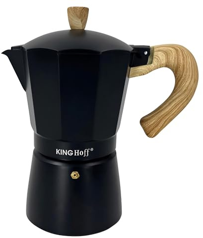 Espressokocher Espressomaschine Espresso Maker KINGHOFF 600ml 12 Tassen KH-1888