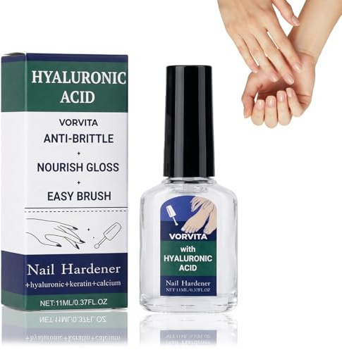 Nagelhärter Extra Stark,Hyaluronic Acid Nail Care Hardener Nagelpflege | Nail Strengthener Nagelverstärker Reparatur,Nail Repair,Rillenfüller,Feuchtigkeitspflege für Trockene Brüchige