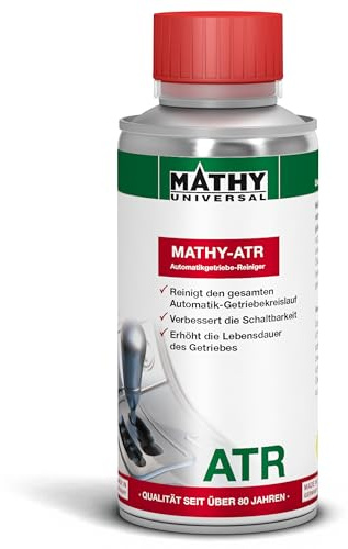 MATHY-ATR Automatikgetriebe-Reiniger, 150 ml, Getriebe-Öl Systemreiniger | Getriebeöl-Additiv, Zusatz zur Getriebereinigung und -spülung gegen Schaltprobleme, Entfernt Ablagerungen und Rückstände