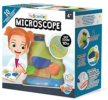 Buki - 9003 - Mini sciences - microscope, Blanc