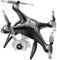 SIMREX X11 Upgraded GPS Drone 1080P HD Camera 2-Axis Self stabilizing Gimbal 5G WiFi FPV Video RC Quadcopter Auto Return with Follow Me Altitude Hold Headless Brushless Motor Remote Control Black