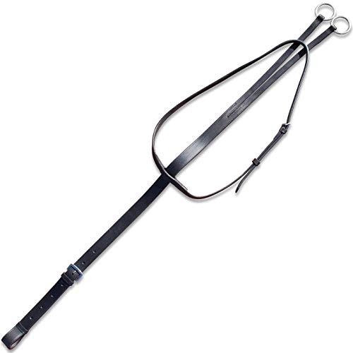 York Martingal Ringmartingal Hilfszügel Luka schwarz Ausbildungs- und Reithilfe (Cob)