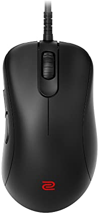 BenQ Zowie EC3-C Ergonomic Gaming Mouse | Professional Esports Performance | Lighter Weight | Driverless | Paracord Cable | 24-Step Scroll Wheel | Matte Black | Small Size