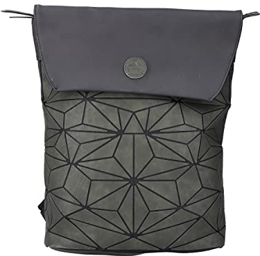 Rieker Damen H1391 Rucksack, Grün, Größe S