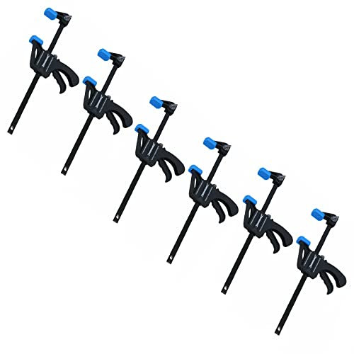 6 x 150mm (6in) Mini Quick Release Ratchet Speed Clamp Spreader Bar Grip