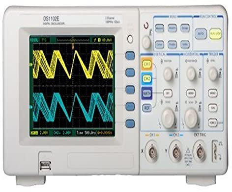 PULMAC Oscilloscope numérique DS1102E 100 MHz 2 Voies analogiques Bande passante 100 MHz