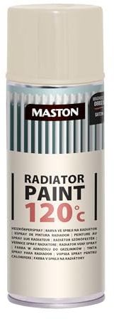 Maston Spray Paint Radiator Magnolia Gloss 400ml